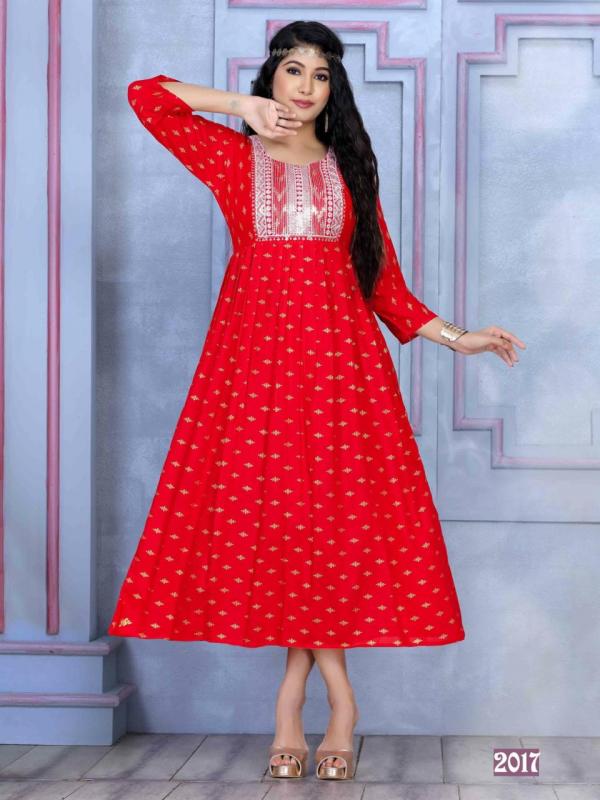 Beauty Arunima Vol 3 Rayon Designer Exclusive Kurti Collection